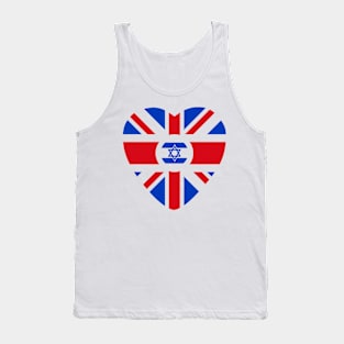 British Israeli Multinational Patriot Flag Series Tank Top